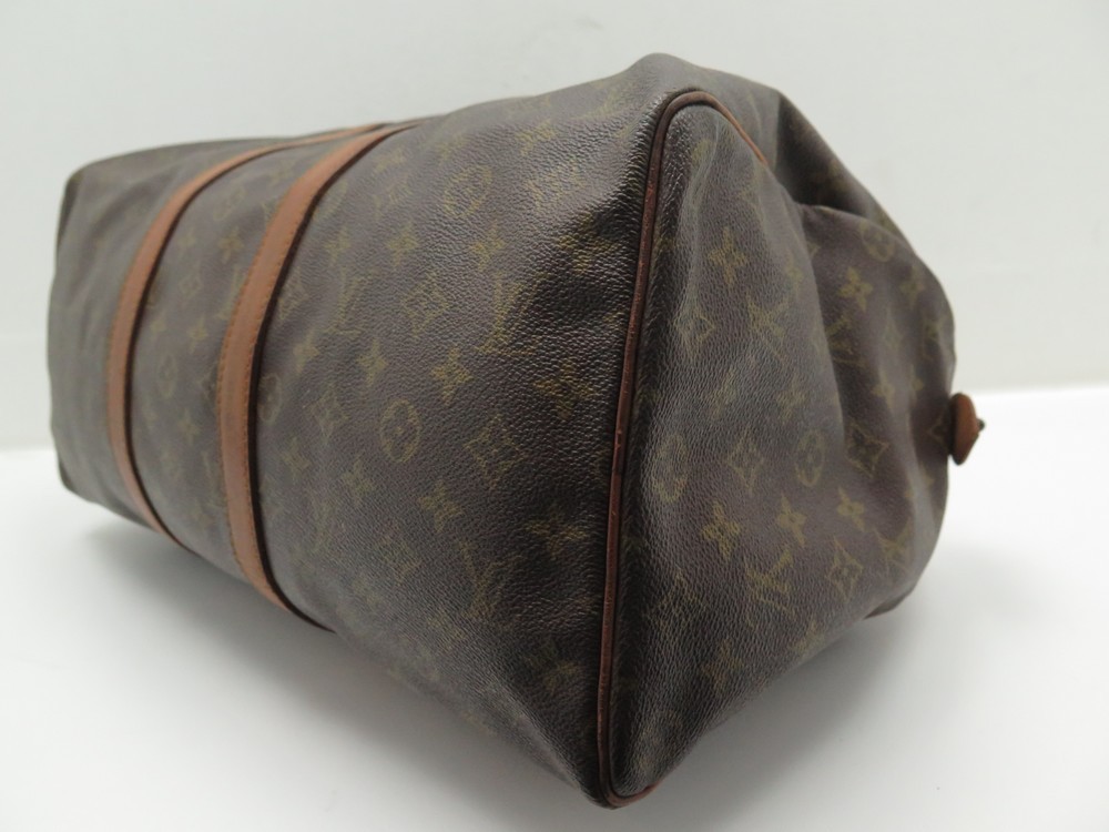 LOUIS VUITTON - Sac de voyage keepall 45 cm en toile mon…