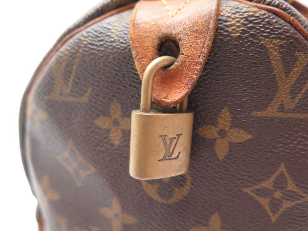 Sac à main LOUIS VUITTON Speedy 30 Porté Main Toile Enduite Monogram Marron