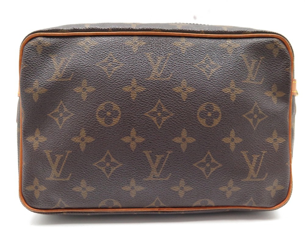 Louis Vuitton Monogram Compiegne 28 Clutch Bag M51845 LV Auth 37566 Cloth  ref.959633 - Joli Closet
