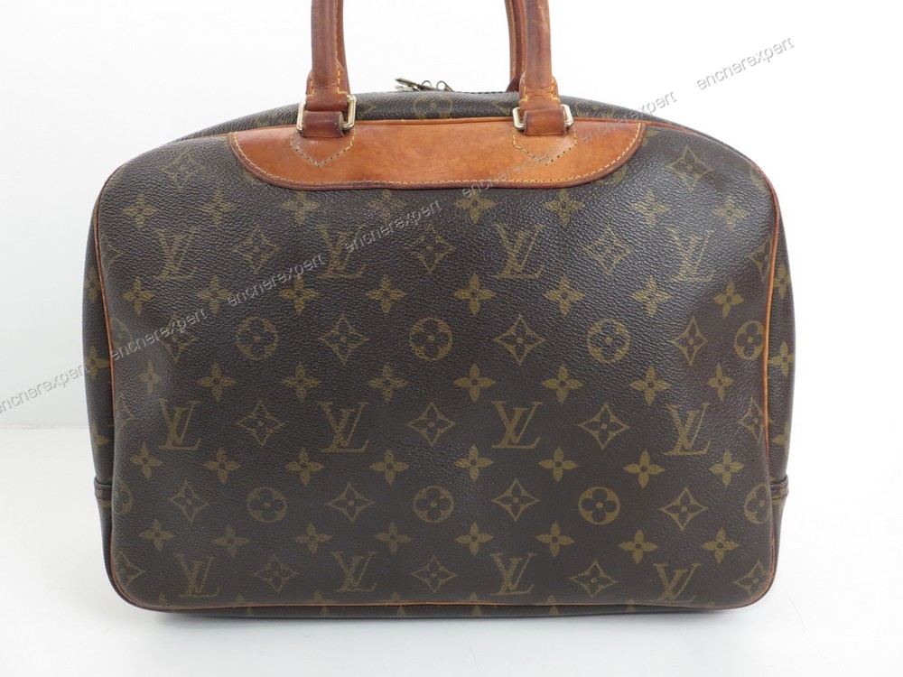 Louis Vuitton Monogram Deauville Bowling Bag Leather ref.409319