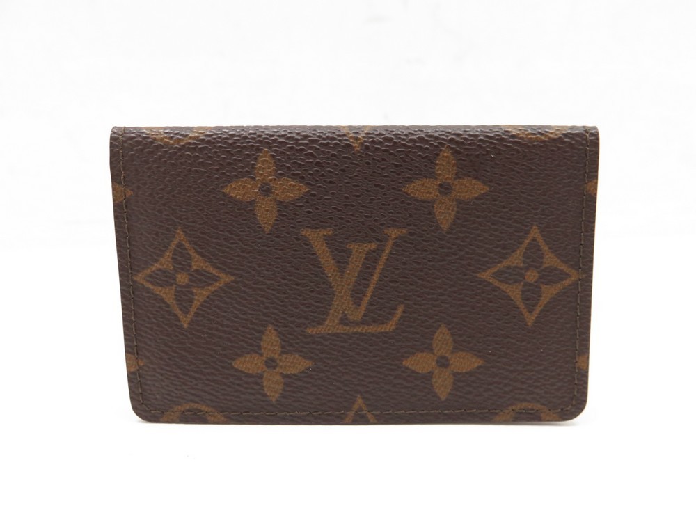 Enveloppe pour Cartes de Visite Louis Vuitton en Toile Monogram
