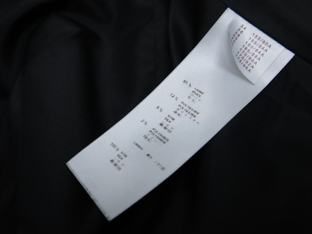 Tailleur en laine Louis Vuitton Noir taille 38 FR en Laine - 23951151