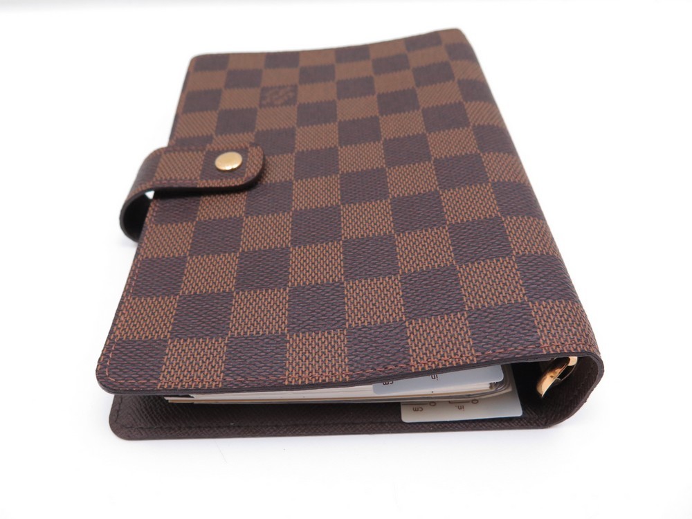 Couverture Agenda de bureau Louis Vuitton en toile damier