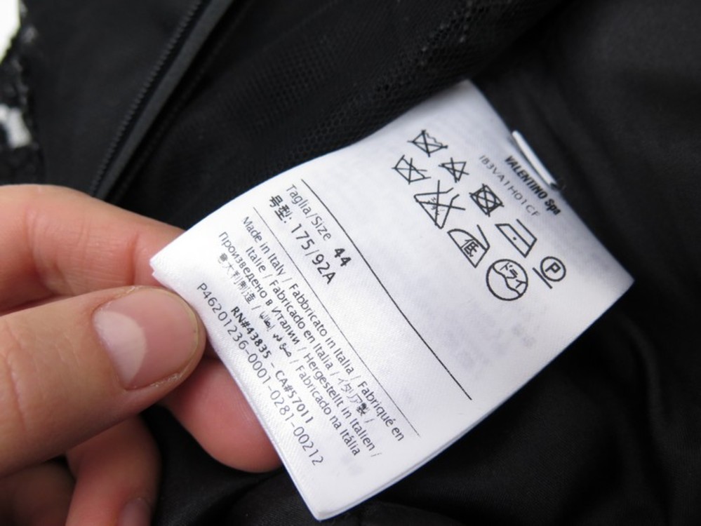 Leather jacket Valentino Garavani Black size 38 FR in Leather - 39521481