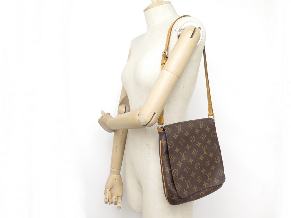 Sac Musette Salsa PM en toile damier ébène - Louis Vuitton