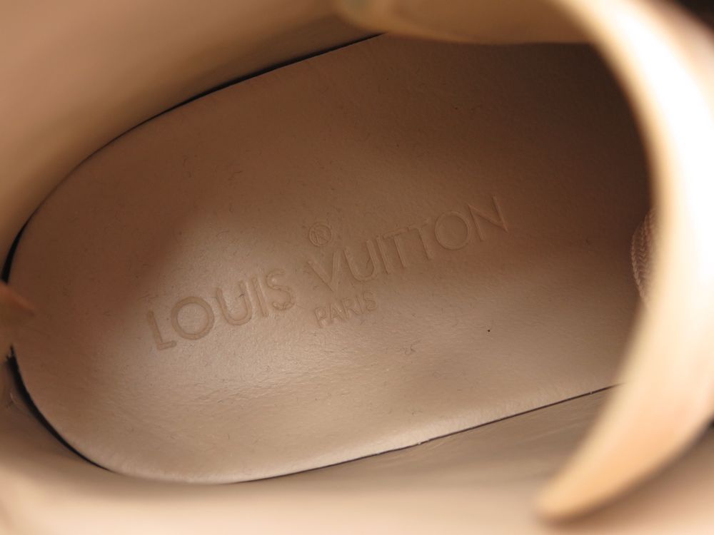 chaussure louis vuitton baskets punchy logo lv 37.5 38