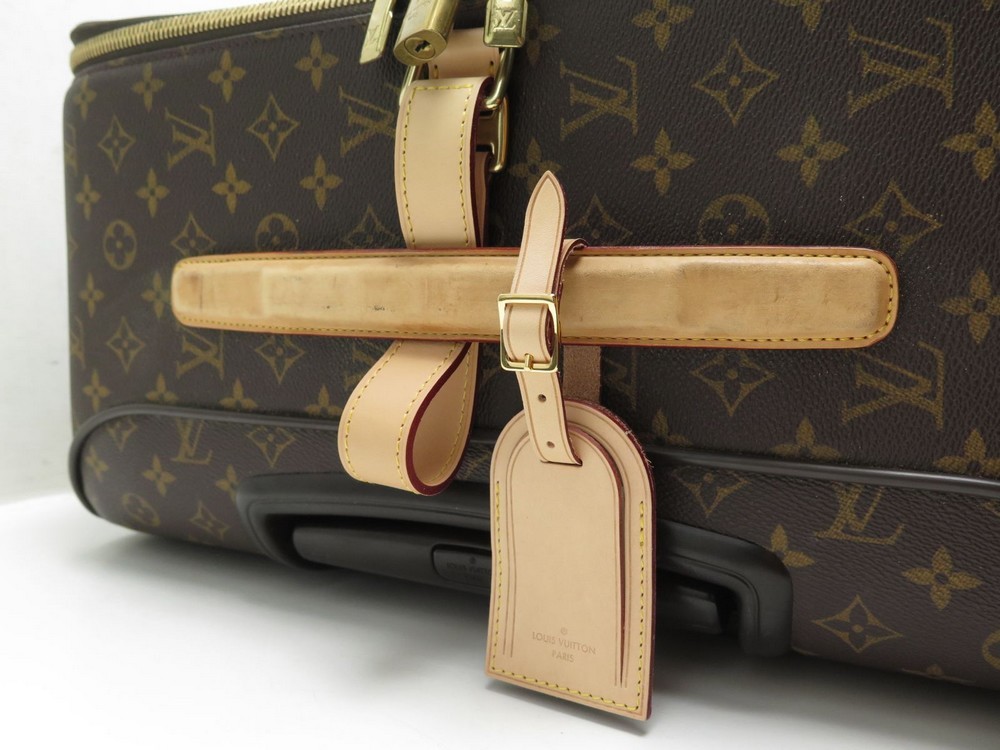 Sac de voyage pegase en toile Louis Vuitton Brown in Leather - 33772517