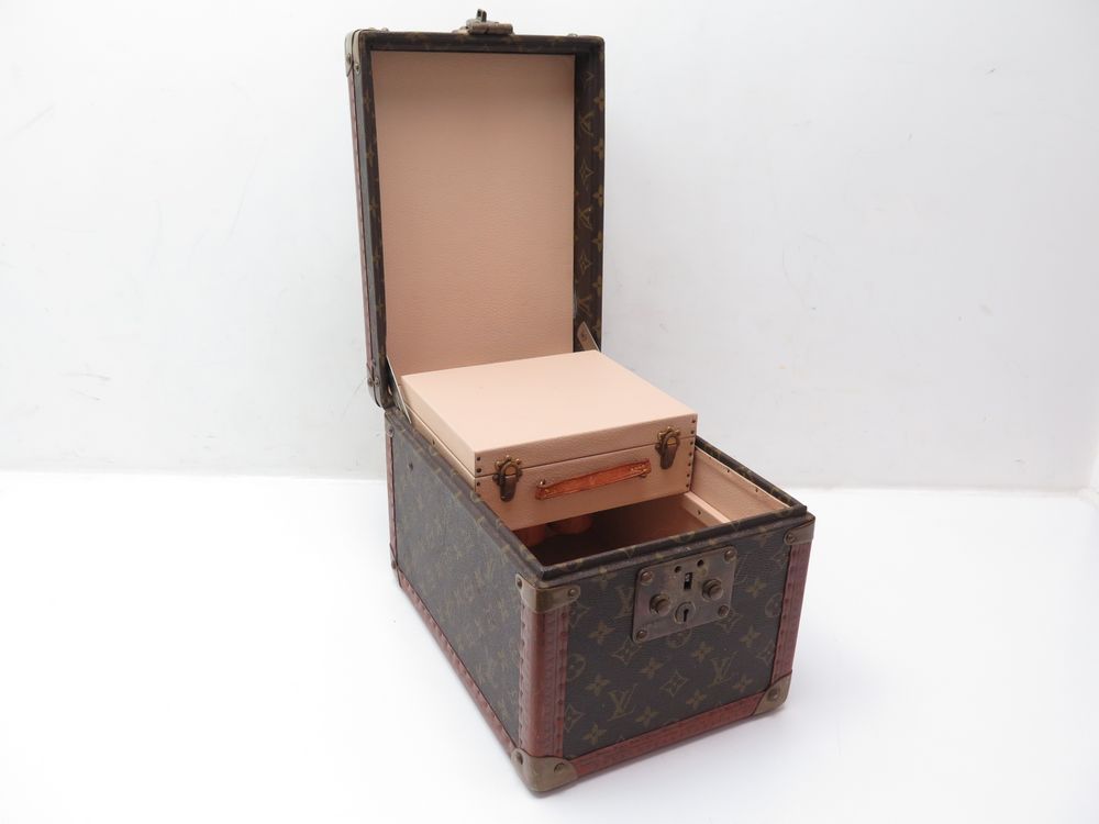 Louis Vuitton Monogram Bowat Flacon M21828 Makeup Box Case Trunk