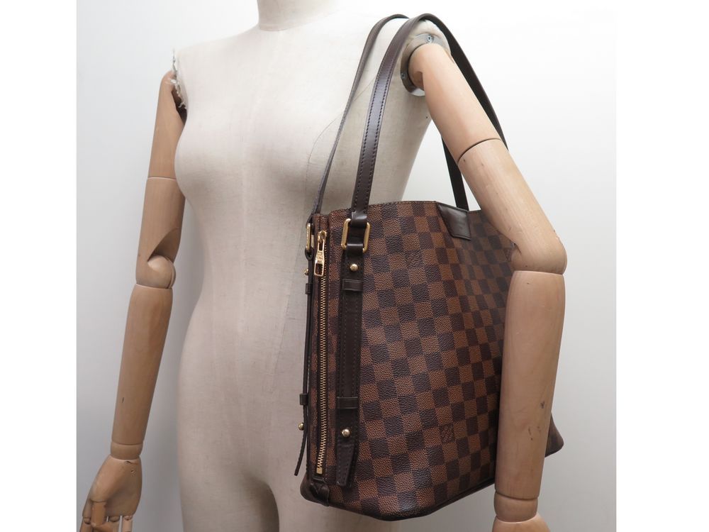 Louis Vuitton Damier Ebene Cabas Rivington GM Bag – Oliver Jewellery