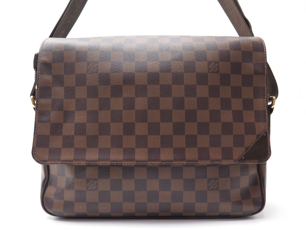 Authentic Louis Vuitton Damier Shelton Messenger Bag MM N41149