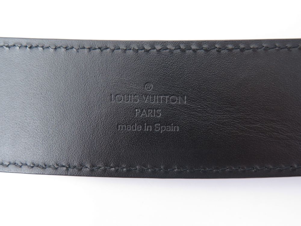 Louis Vuitton, Accessories, Rare Louis Vuittonbrown Ceinture Lv Initials  36mm Mocha M6876 Belt