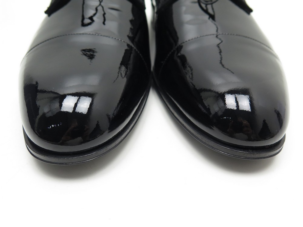 Chaussures habillées homme Louis Vuitton Paris à lacets noir SOLFERINO  DERBY tai