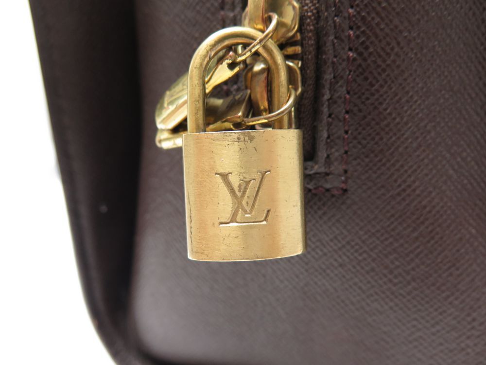 Sac Louis Vuitton Triana en toile damier ébène