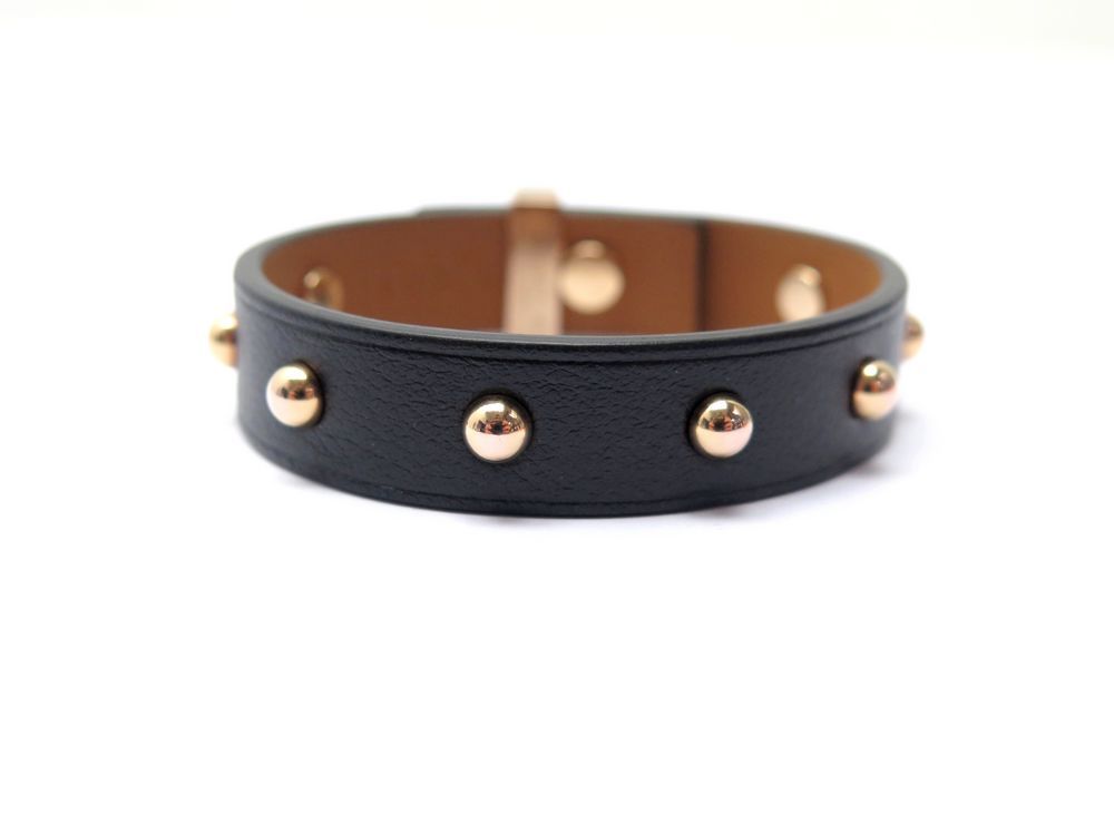 mini dog clous ronds bracelet