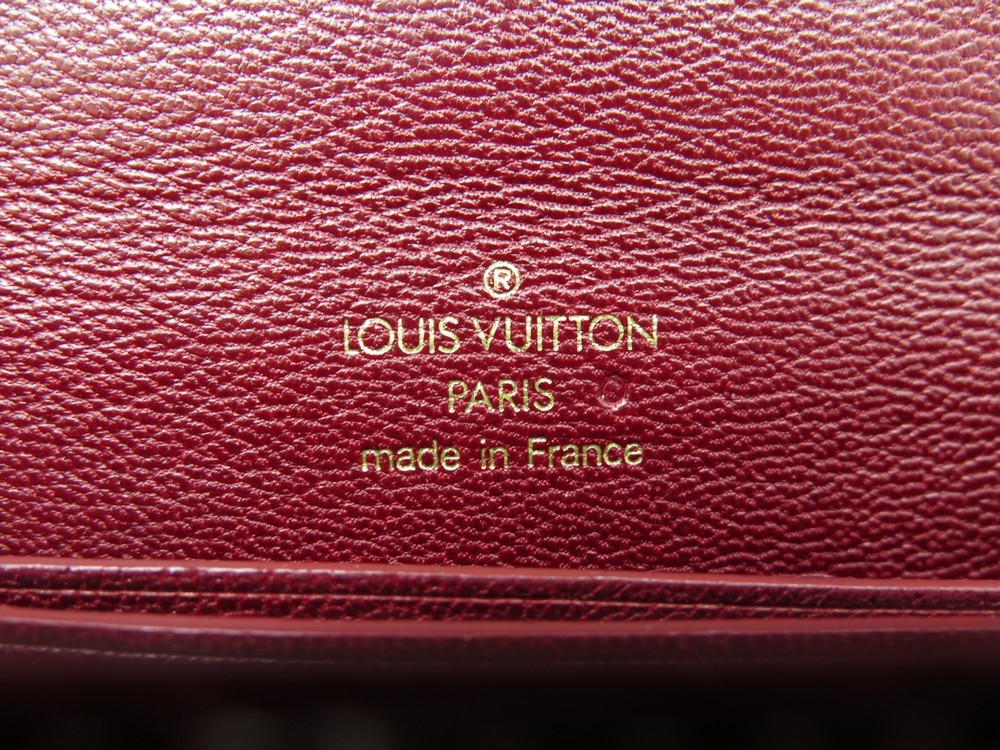 Sac à main Louis Vuitton Malesherbes en cuir épi noir