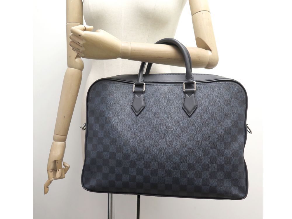 sacoche louis vuitton dandy mm en toile damier