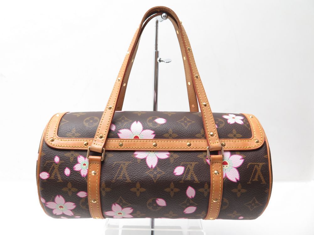 Authentic LOUIS VUITTON Monogram Cherry Blossom Papillon M92009