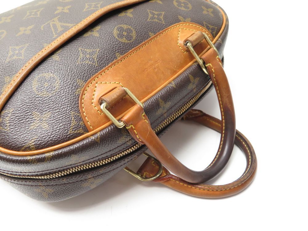 Auth LOUIS VUITTON Trouville M42228 Monogram BA0094 Handbag Monogram Canvas