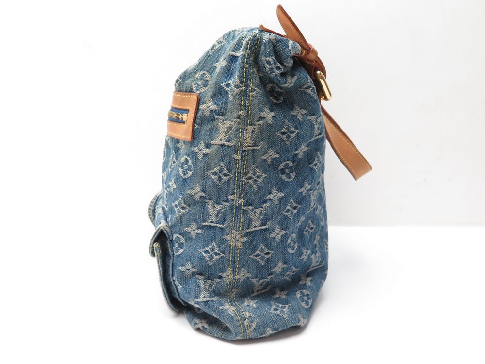 sac a main louis vuitton baggy gm toile monogram denim