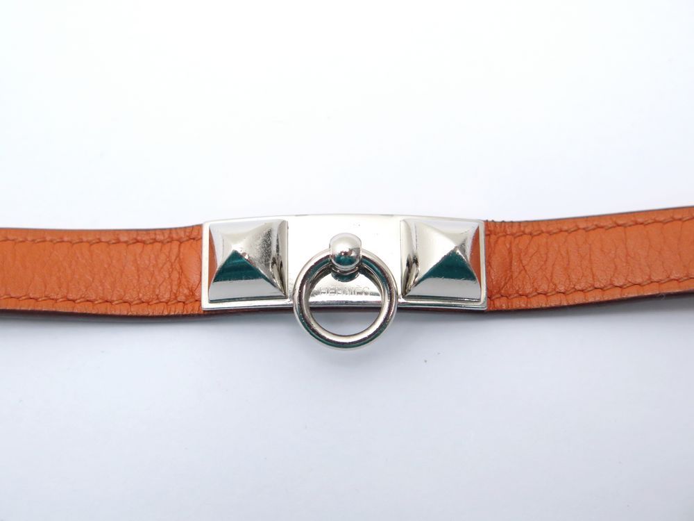 Hermès Rivale Double Tour Etoupe Swift Bracelet