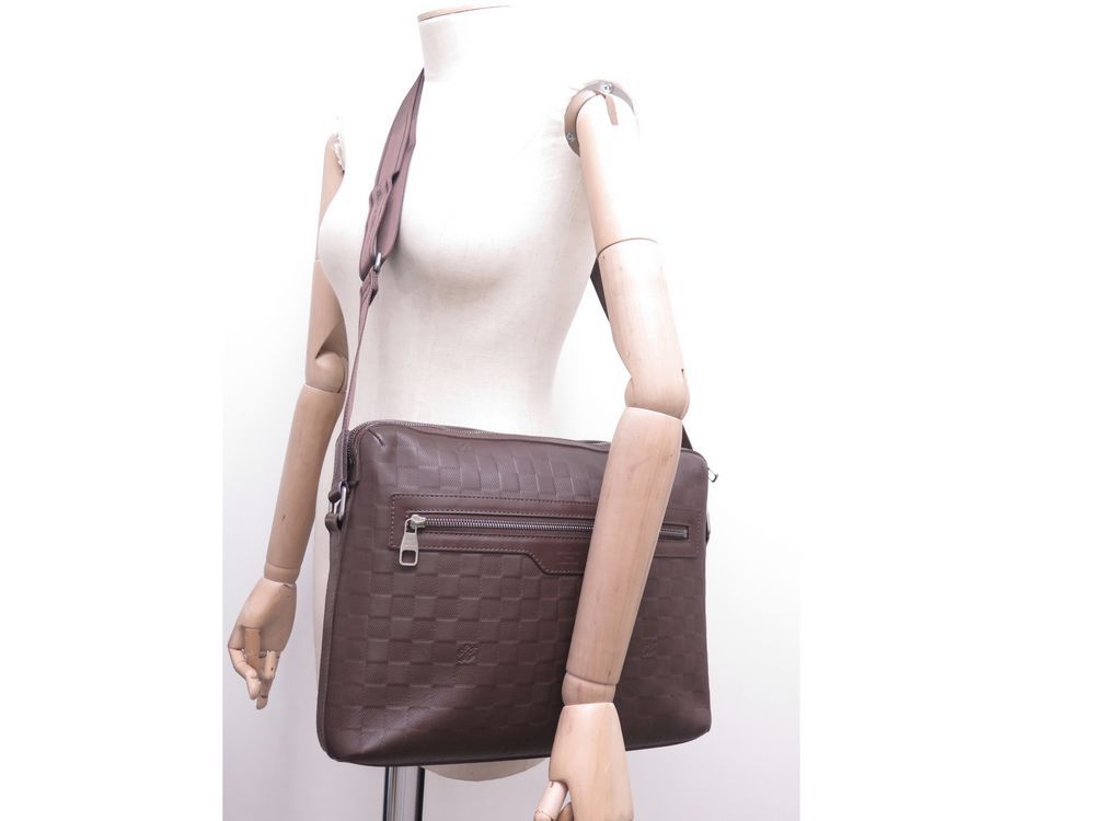 Louis Vuitton Messenger Calypso Damier Infini MM Brown in Leather with  Silver-tone - US