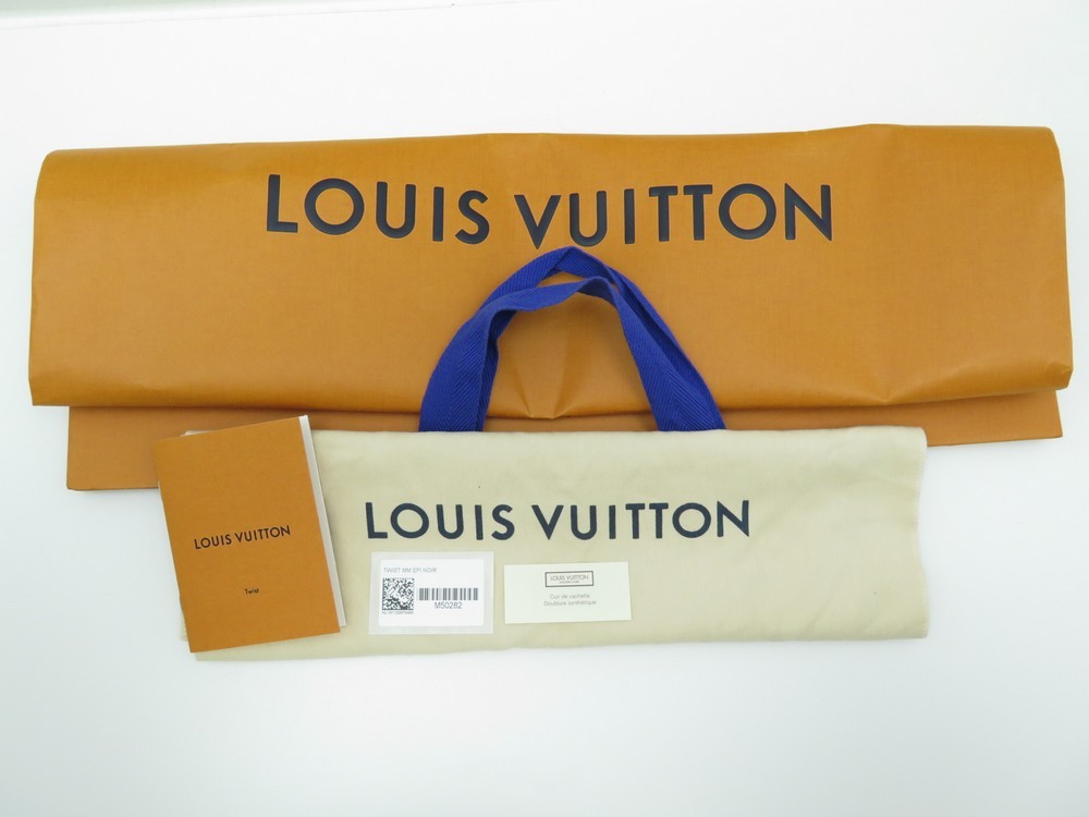 M50282/50332 Louis Vuitton Epi Twist MM Bag-Khaki Purple