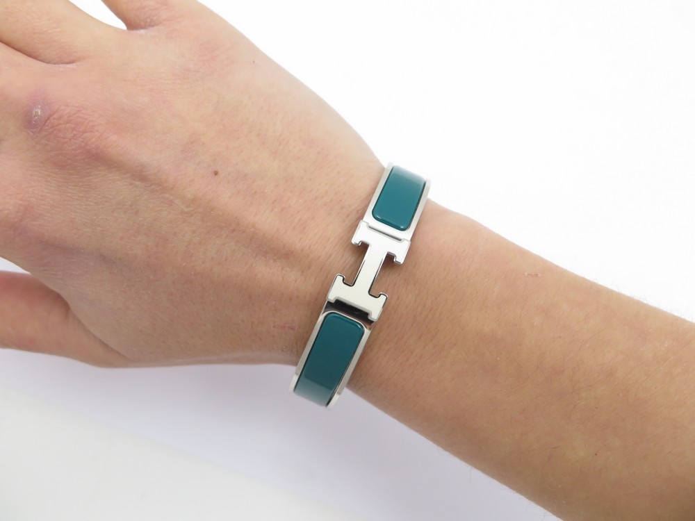 Hermes turquoise clearance bracelet