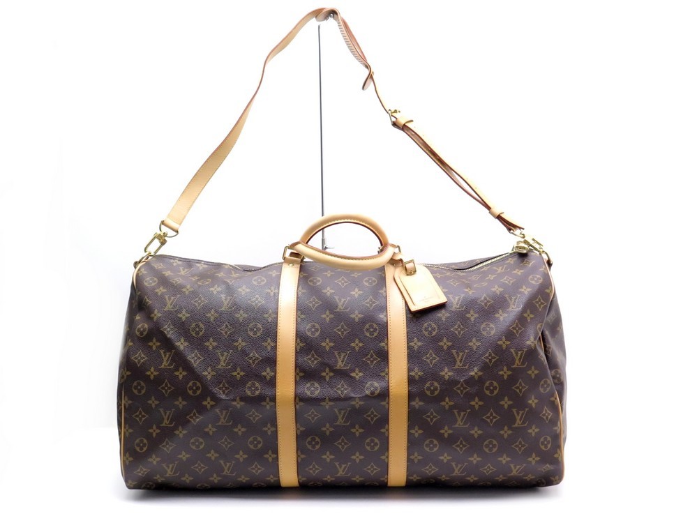 Louis Vuitton LV M41412 Keepall Bandouliere 60 Monogram Brown