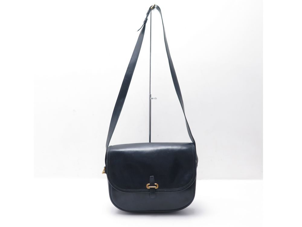 Balle de golf leather handbag Hermès Black in Leather - 27425462
