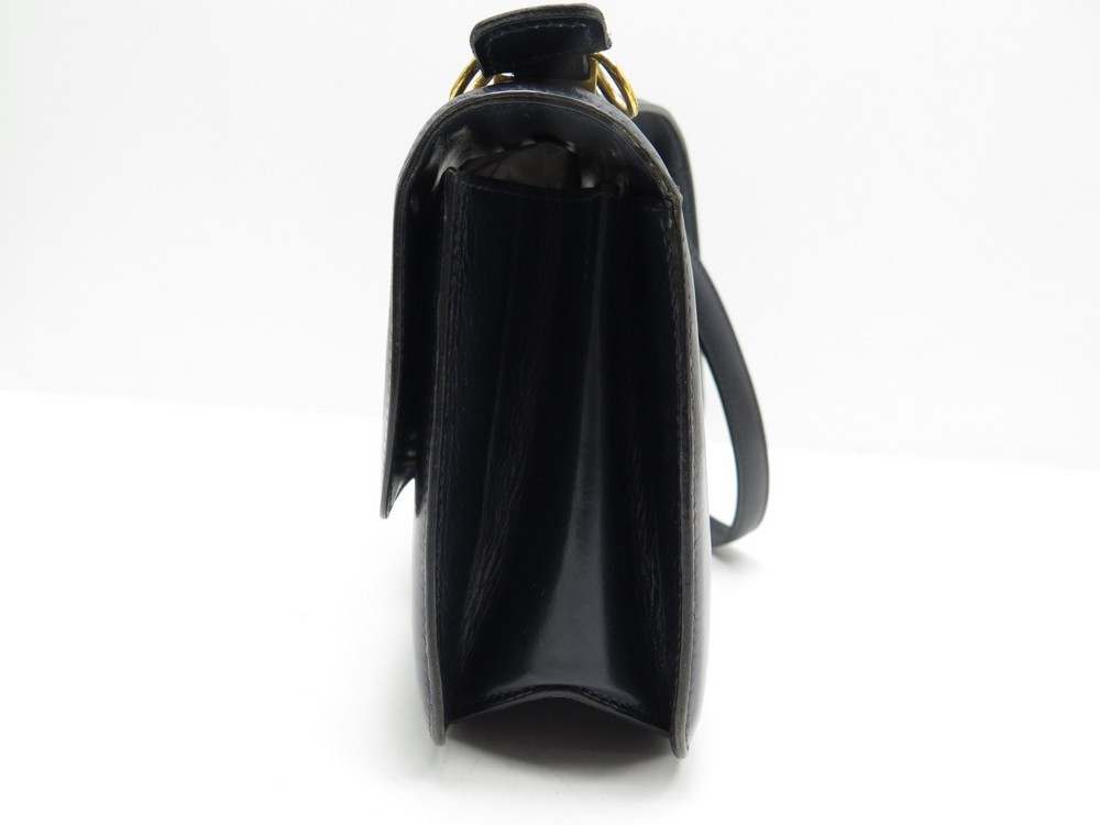 Balle de golf leather handbag Hermès Black in Leather - 27425462