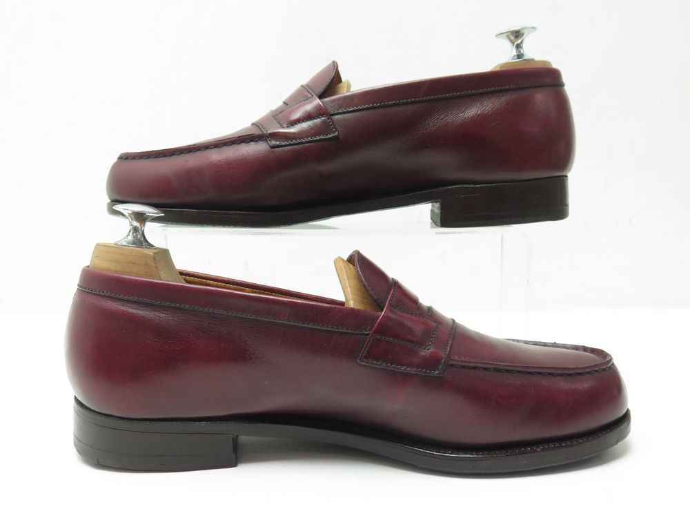 chaussures jm weston mocassins 180 6c 40 en cuir