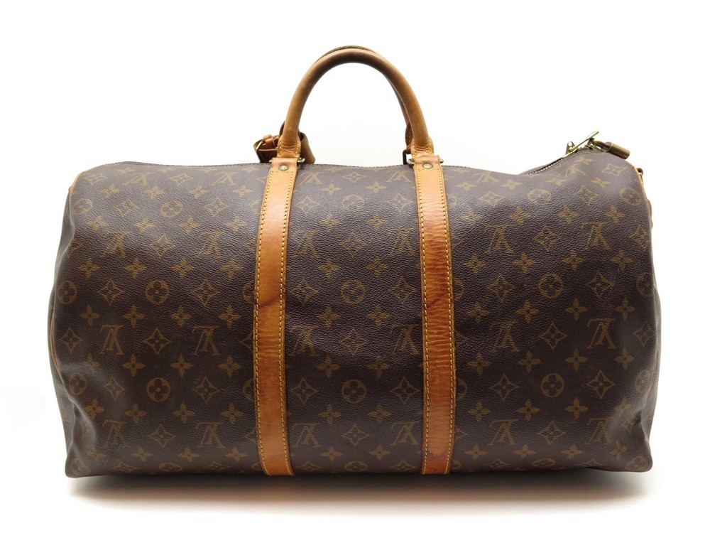 sac de voyage a main louis vuitton keepall 50 toile