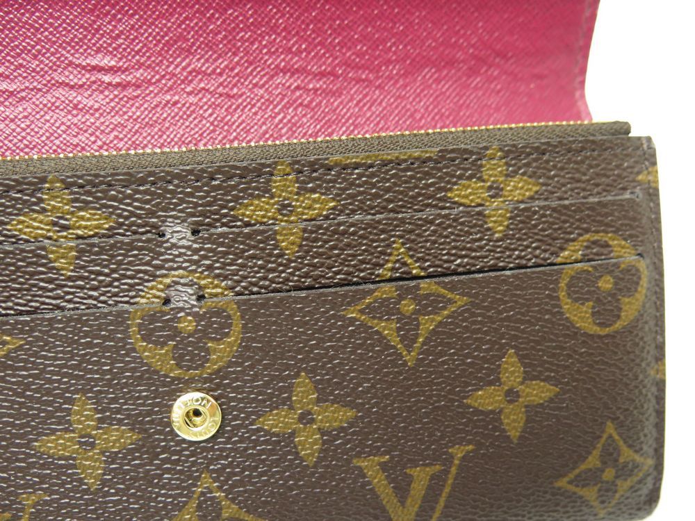 Imitation Louis Vuitton M60136 Emilie Portefeuille Monogram Toile