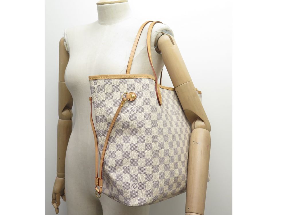 sac a main louis vuitton neverfull mm n41605 en toile