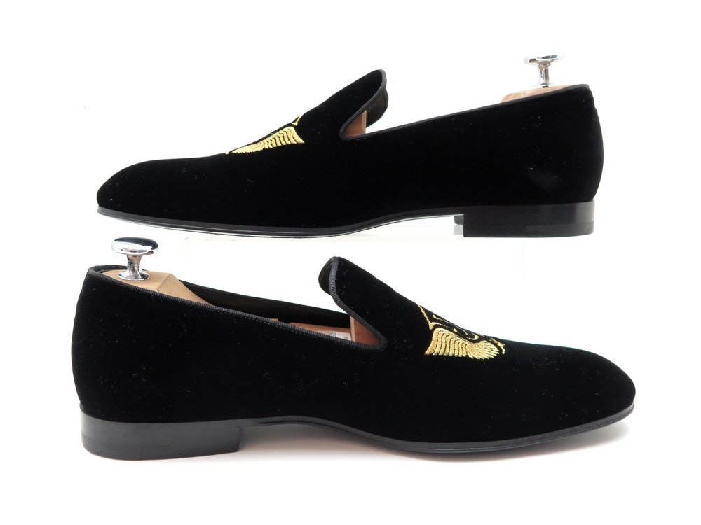 Louis Vuitton Auteuil Velvet Loafers