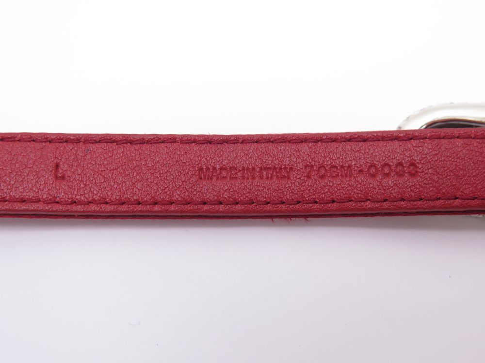 NEW BELT LOUIS VUITTON PINK BOW GM LEATHER T80 CM PINK LEATHER