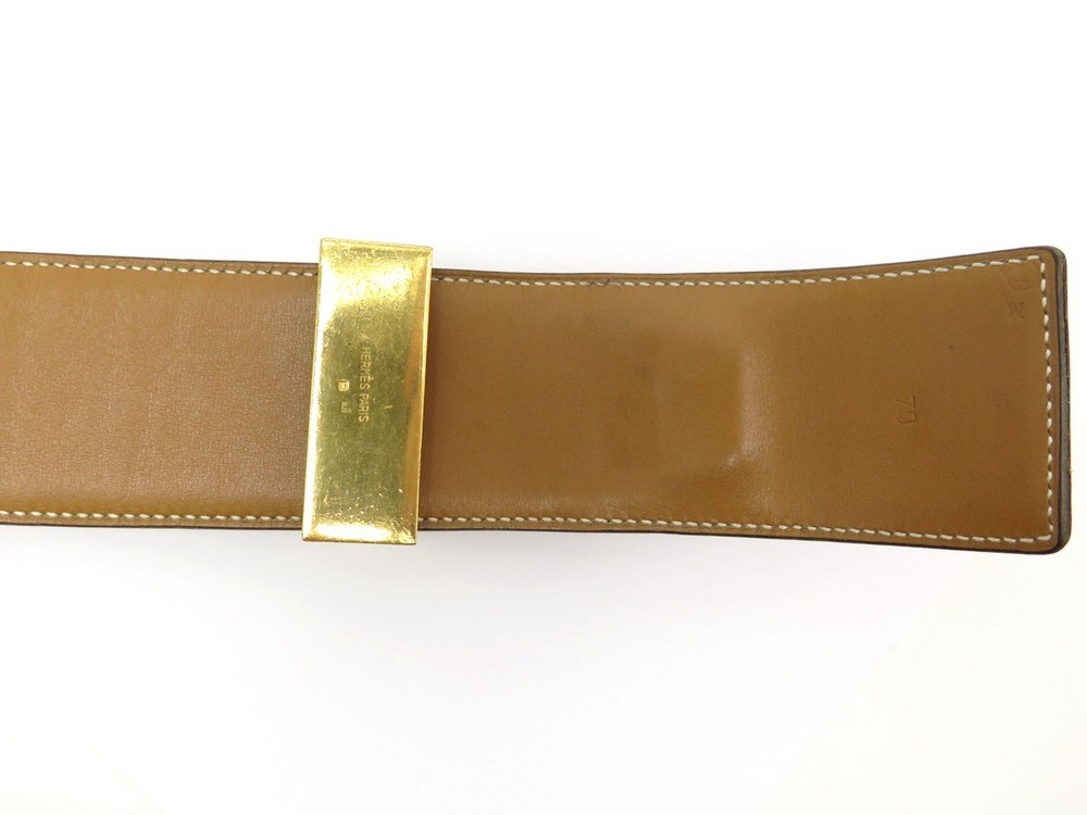 ceinture hermes medor collier de chien t70