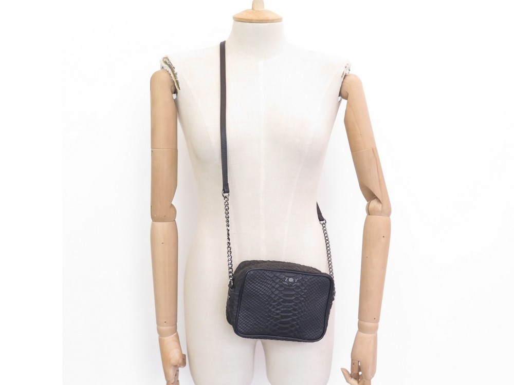 Zadig & Voltaire Women's Boxy Wings Leather Shoulder Bag - Noir