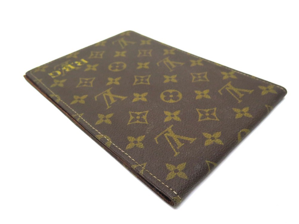 Louis Vuitton Checkbook Wallet Porte Chequier Cartes Credit European  Monogram Brown in Canvas - US