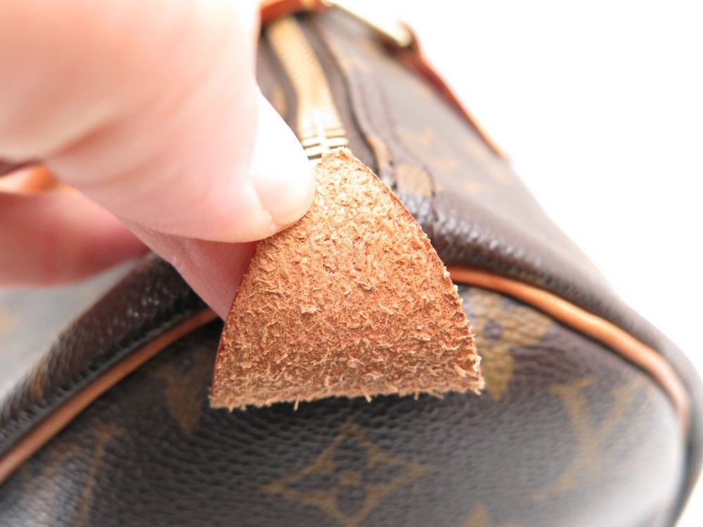 Louis Vuitton Monogram Speedy 30 Boston Bag MM Leather ref.542806