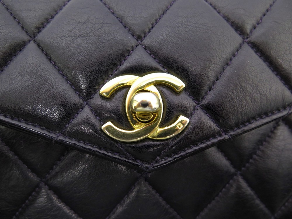 sac chanel timeless logo cc porte ceinture banane cuir