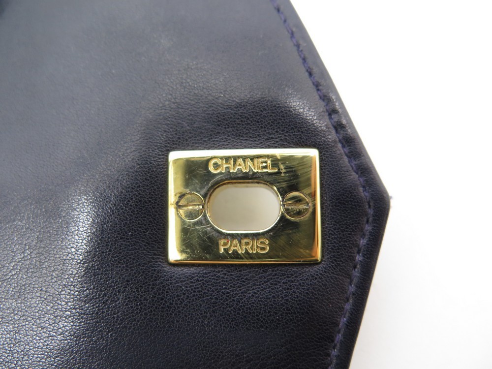 sac chanel timeless logo cc porte ceinture banane cuir