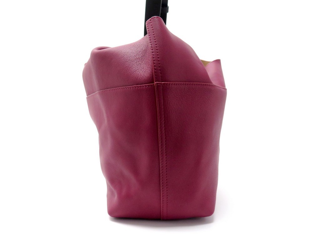 sac a main delvaux givry with me cuir fushia new