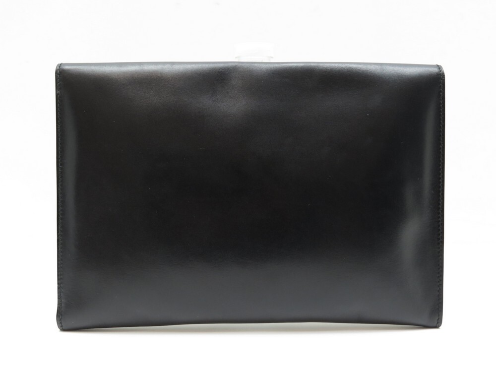 Hermès Box Rio Clutch - Black Clutches, Handbags - HER559208