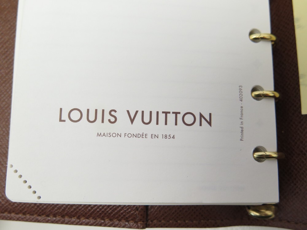 Louis Vuitton 2012 Agenda Refill