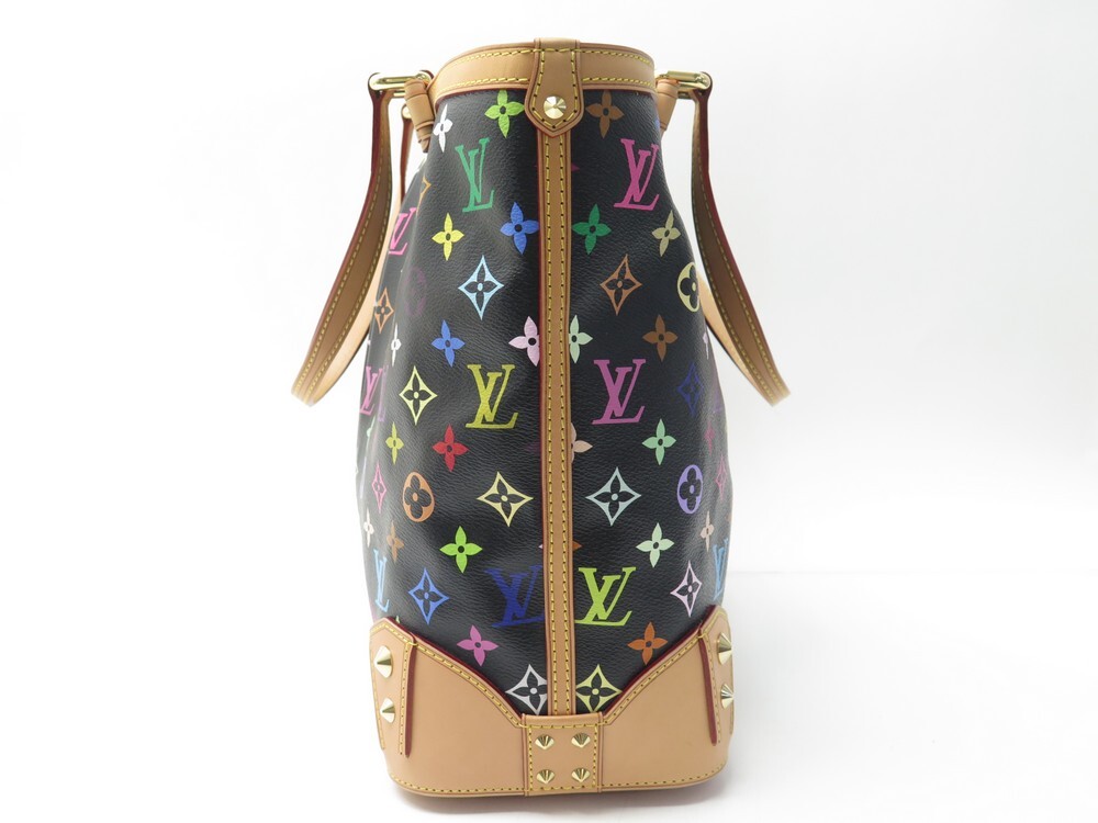 Multicolour Monogram Sharlene Shoulder Tote Bag