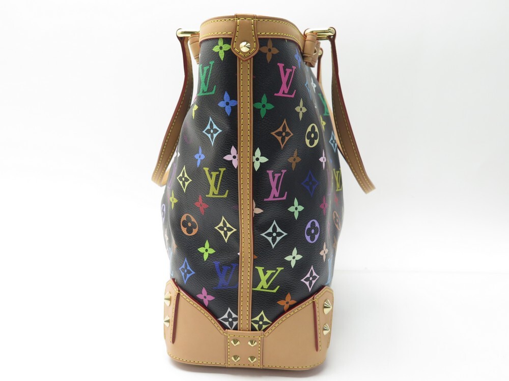 Multicolour Monogram Sharlene Shoulder Tote Bag