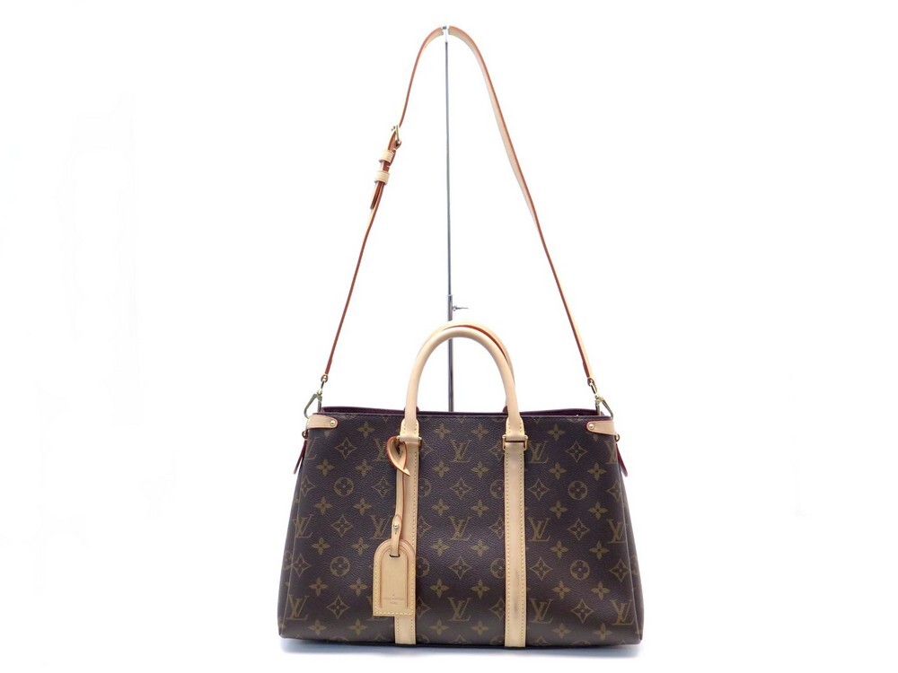 Louis Vuitton M44816 Souffle Mm Monogram Handbag Canvas Ladies
