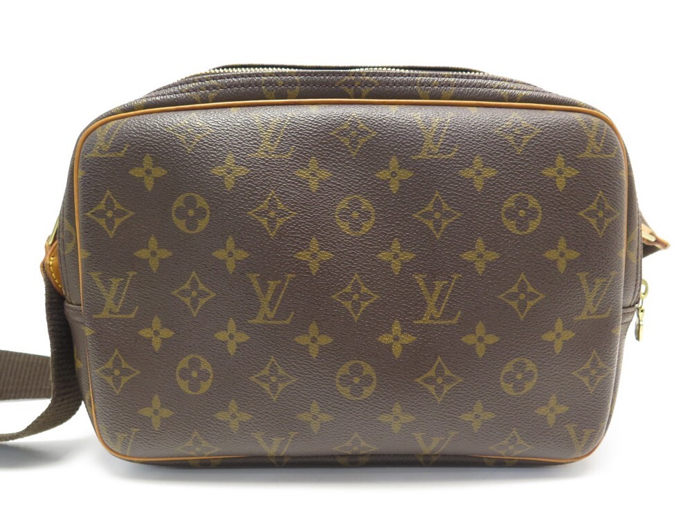 sacoche louis vuitton reporter pm en toile monogram