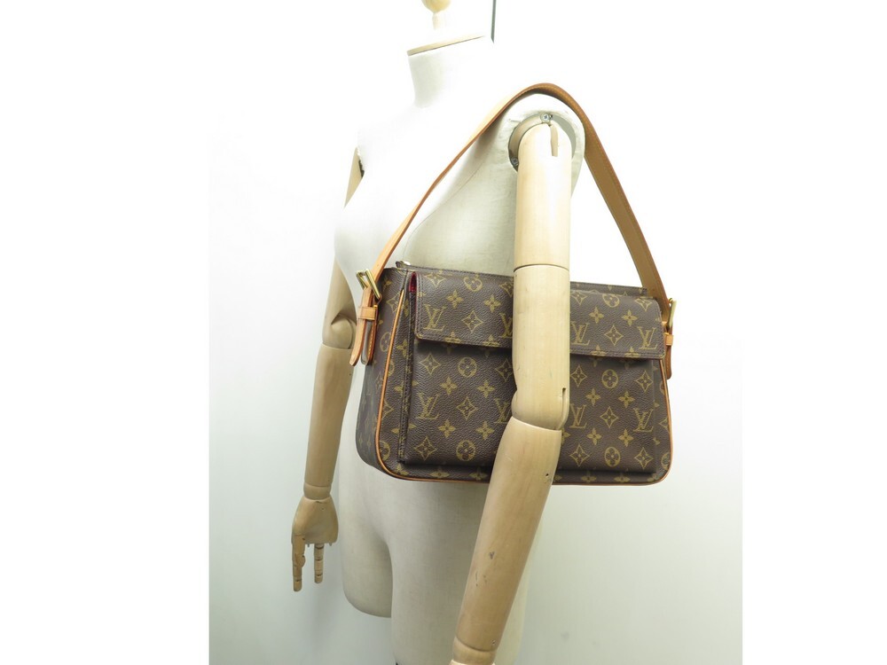 Louis Vuitton Viva Cite GM M51163 Brown Monogram Shoulder Bag 11462